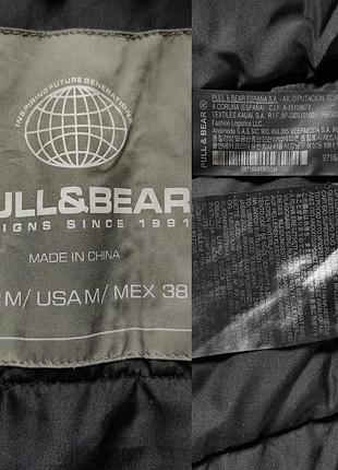 Теплая мужская куртка рефлектов, спортивная куртка pull &amp; bear, m (можно s) 4