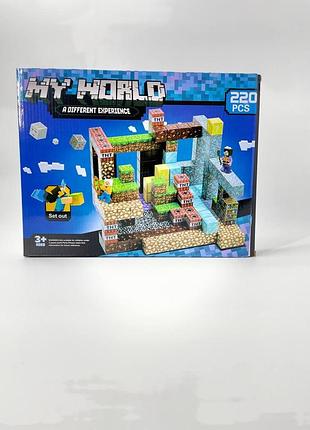 Конструктор my world «a different experience» ( деталей)