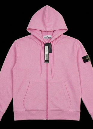 Худі stone island рожеве чоловіче та жіноче