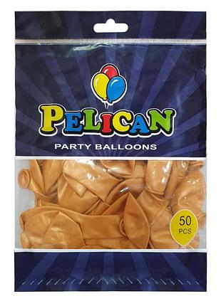 Шарики pelican ' ( см), перламутр бежевый, 50шт/уп
