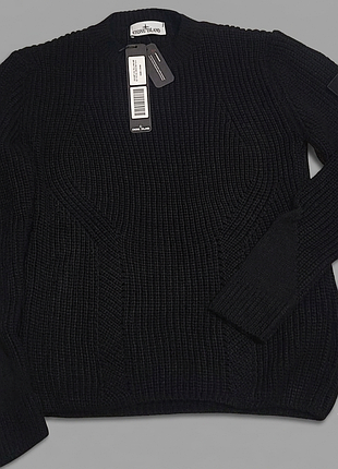 Светр stone island чорний