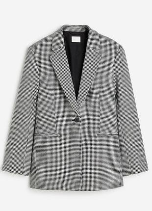 Піджак жіночий h&m в гусячу лапку, розмір s