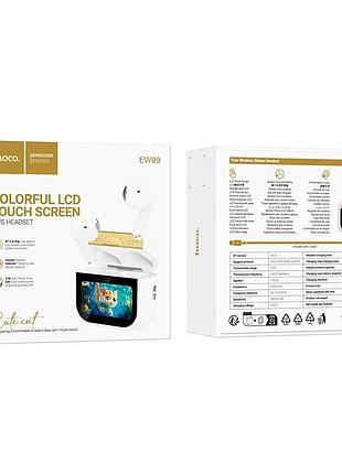 Гарнітура bluetooth hoco kissa (bt. ) tws touch screen ( ) 2