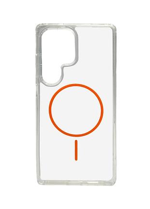 Чохол cosmic acrylic thin magnetic for samsung galaxy ultra orange ( )