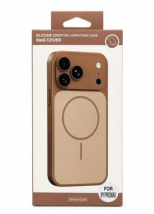 Чохол для смартфона silicone creative variation case mag cover apple iphone pro max,gold of the desert ( ) 2