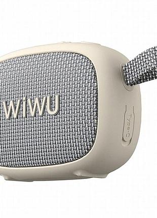 Bluetooth колонка wiwu h1 go fun 5w white