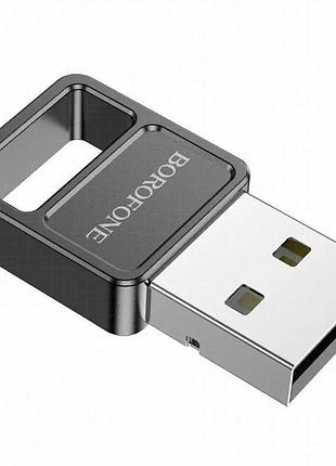 Bluetooth адаптер borofone dh8 usb black