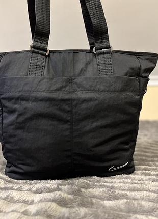 Спортивна сумка nike black one luxe tote bag, б/у