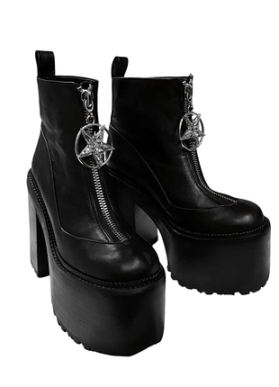 Готичні чоботи/ботильйони killstar limelight boots