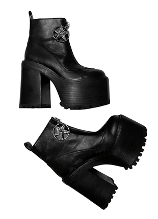 Готические сапоги/ботильоны killstar limelight boots 2
