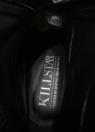 Готические сапоги/ботильоны killstar limelight boots 7