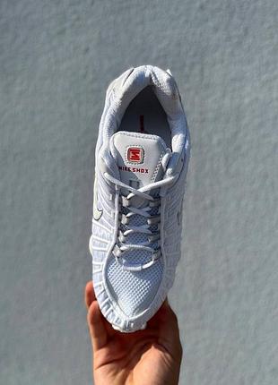 Nike shox tl triple white 2