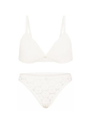Кружевной комплект белья victoria's secret