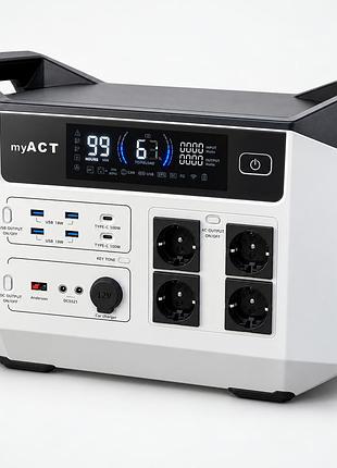 Зарядна станція myact ap2200 2160 вт·год 2200 вт