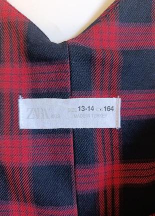 Сарафан у клітинку zara 3