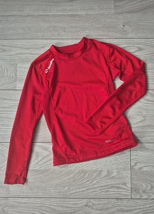 Дитяча компресійна термофутболка з довгим рукавом sondico core base layer junior 122-128