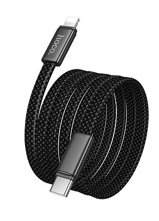 Кабель hoco exceso charging data cable ip black ( ) 4