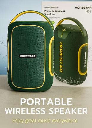Мінідинамік bluetooth hopestar h ( )