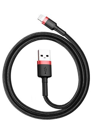 Кабель baseus cafule cable usb for lightning.. red+black ( ) 5
