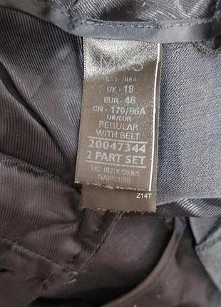 Брюки цвет темно сизые 6