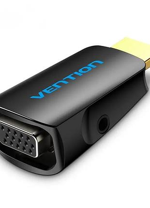 Перехідник vention hdmi to vga converter with. audio ( ) ( )