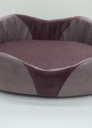 Лежак меджик zoobaza - 50х65х18, розовый