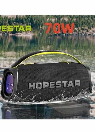 Портативна бездротова bluetooth колонка hopestar з мікрофоном ( )