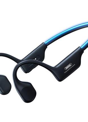 Бездротові спортивні навушники remax yvton series wireless sports bone conduction headphones with colorful lighting effects,, blac