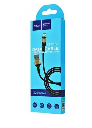 Кабель hoco xpress charging data cable for lightning