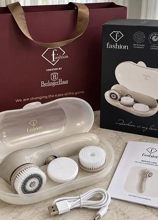 Електрична щітка для очищення обличчя f. fashion berlingerhaus
