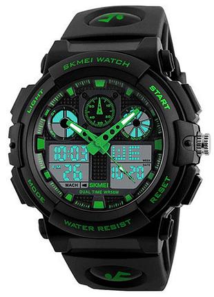 Годинники наручні skmei, black 2