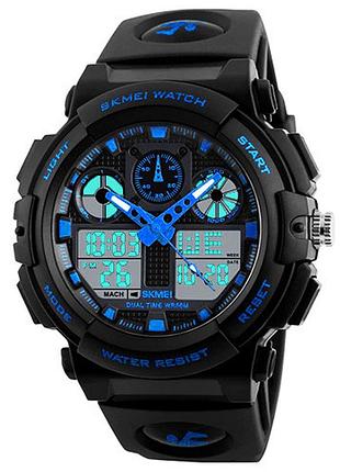 Годинники наручні skmei, black 3