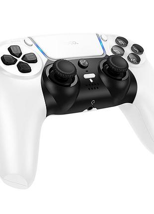 Геймпад бездротовий hoco dragon wireless gamepad white ( )