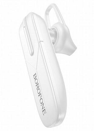 Bluetooth моно-гарнитура borofone bc36 lucky белый