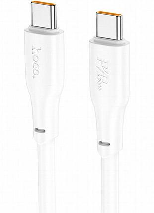 Дата кабель hoco x93 force type-c to type-c 60w (1m) white