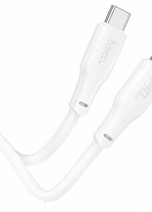 Дата кабель hoco x93 force type-c to type-c 60w (1m) white 7
