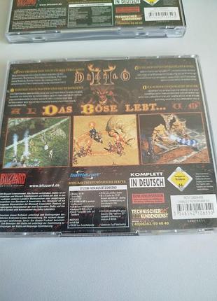 Гра diablo ii диск оригінал pc cd-rom blizzard, німецька версія 4