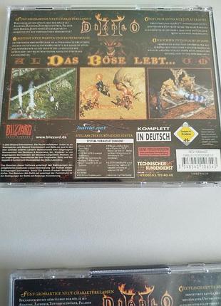 Гра diablo ii диск оригінал pc cd-rom blizzard, німецька версія 5