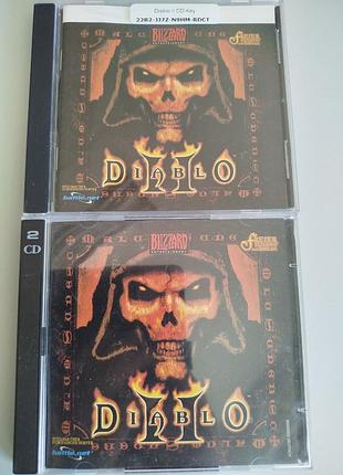 Гра diablo ii диск оригінал pc cd-rom blizzard, німецька версія