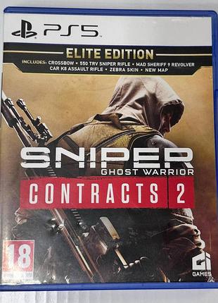 Sniper ghost warrior contracts 2 elite edition, б/у, русские субтитры – диск для playstation 5