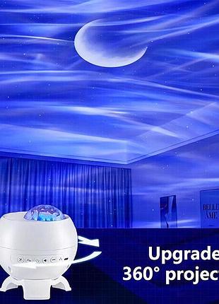 Проектор-ночник magic star e12b 2400 mah white 8