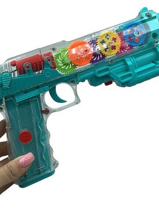 Игрушечный прозрачный пистолет