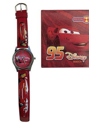 Часы наручные детские каучук, cars disney