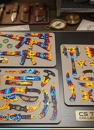 Мега-набір сувенірної зброї «cs toy collection — ultimate arsenal»