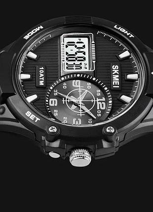 Годинники наручні skmei, black/white 8