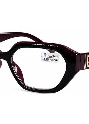 Очки для коррекции зрения ir 7132 c2 red антиблик +1.25