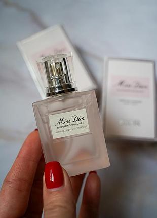Парфумований міст для волосся missdior blooming bouquet hair mist
