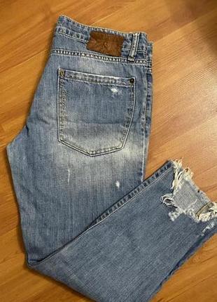 Колекційні рвані джинси dsquared2 cool girl / asymmetric frayed hem — колекційні рвані джинси dsquared2 з асиметричним низом