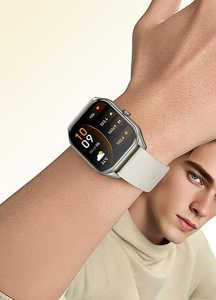 Смарт-годинник hoco smart watch(call version) silver ( ) 4