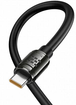 Дата кабель hoco u143 joy type-c to type-c 240w (1.2m) black 6